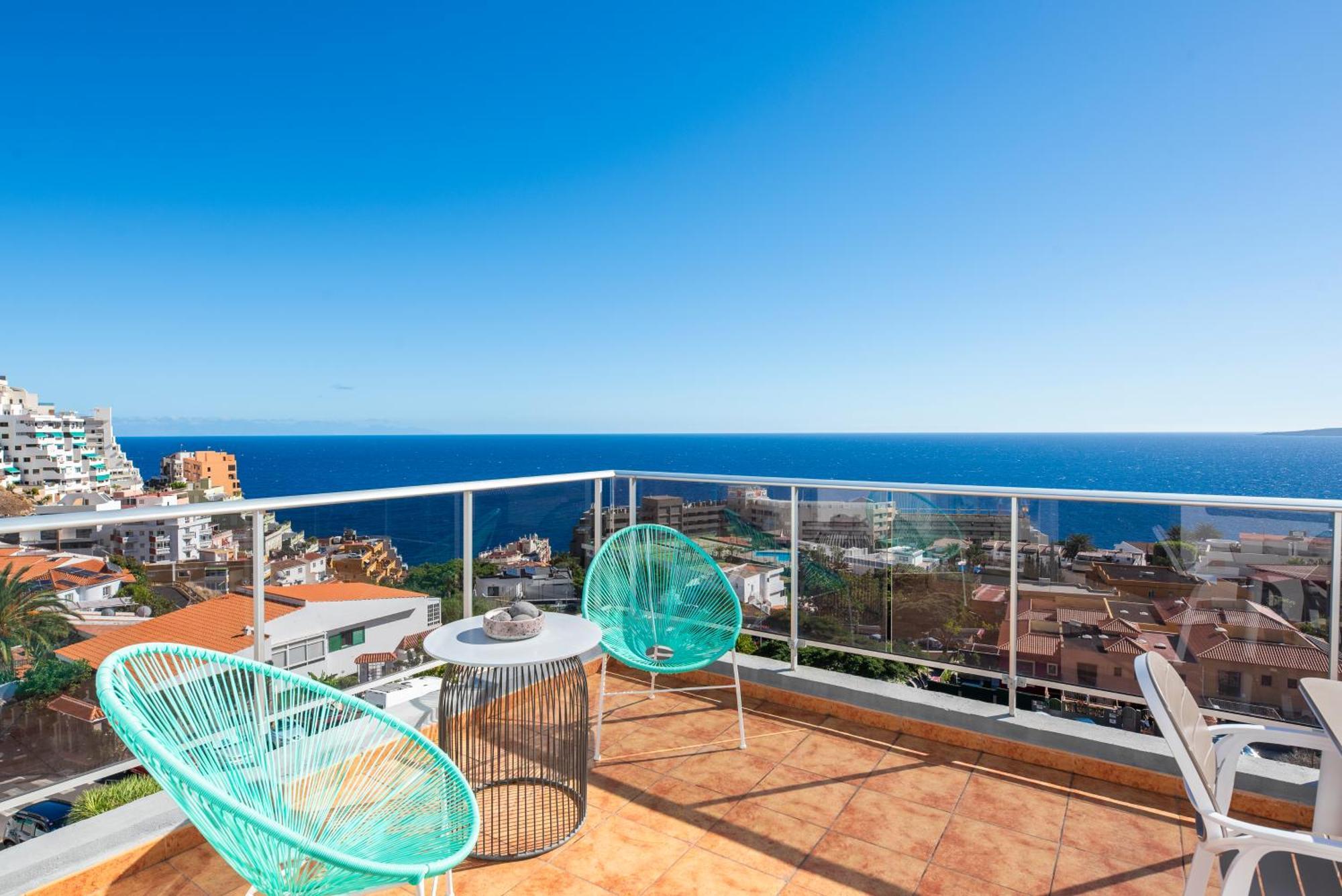 Boutique Apartment With Bbq Terrace And Ocean Views Tabaiba Екстериор снимка